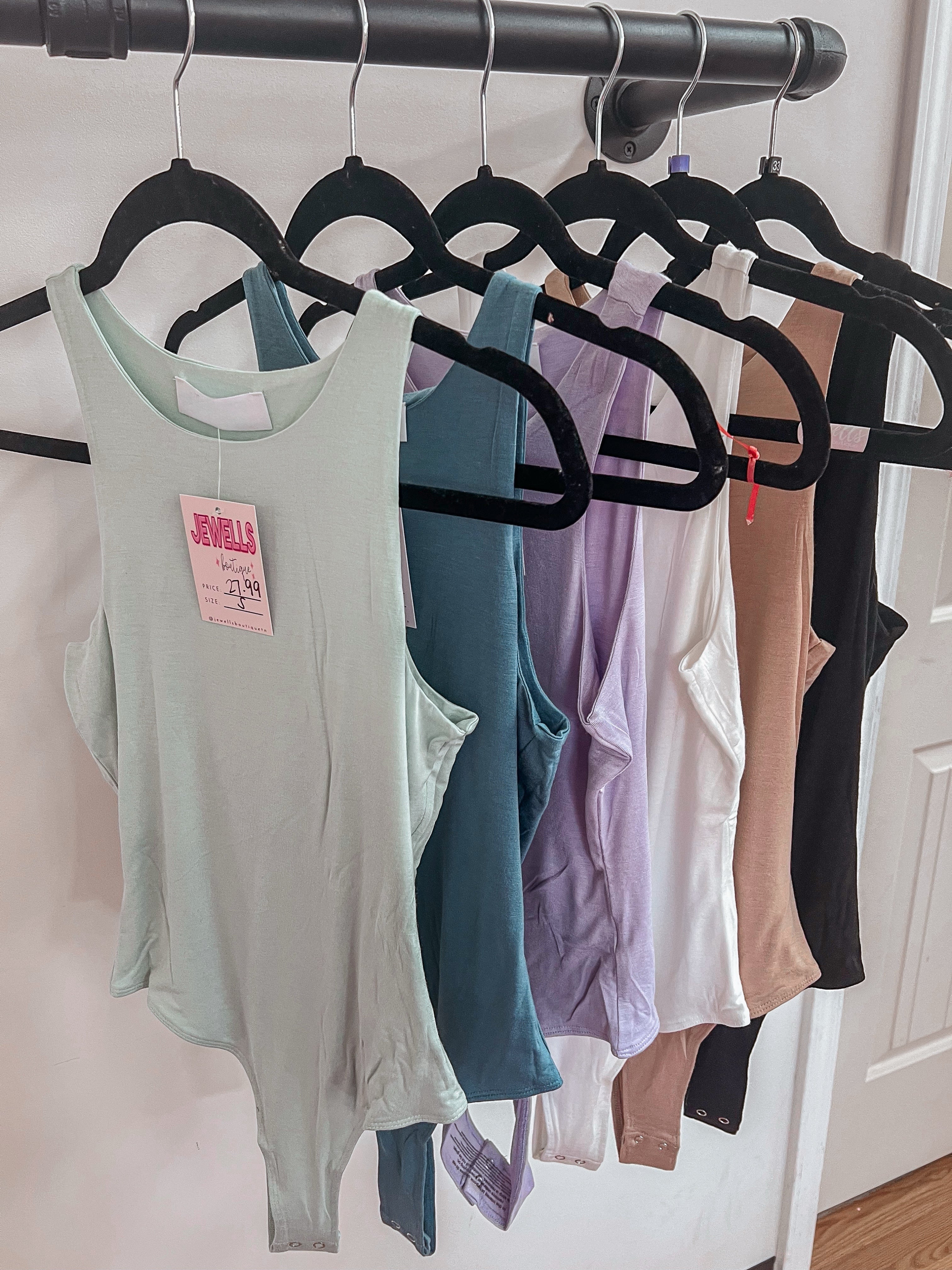 High neck basic BODYSUITS